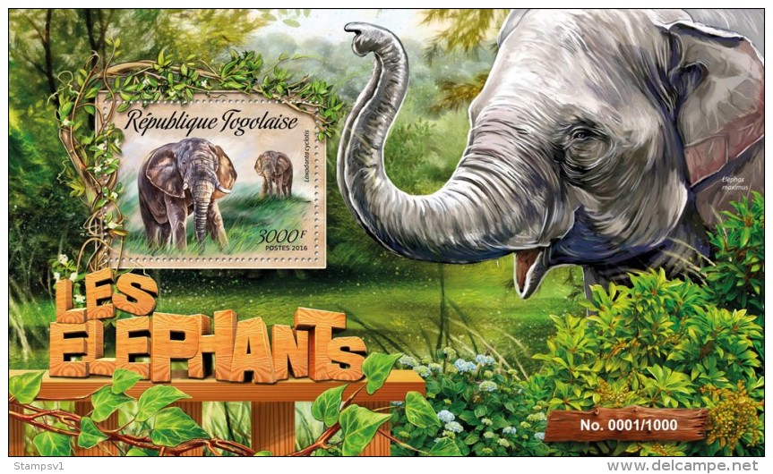 Togo. 2016 Elephants. (207b) - Elephants