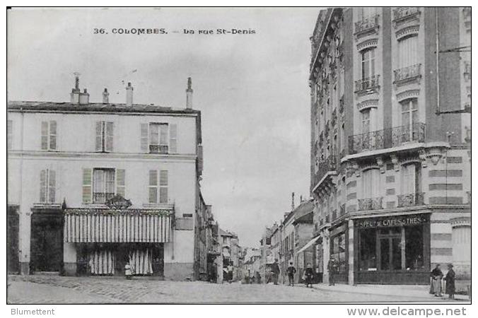 CPA 92 Hauts De Seine Colombes Circulé Commerces - Colombes