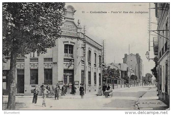 CPA 92 Hauts De Seine Colombes écrite La Poste - Colombes