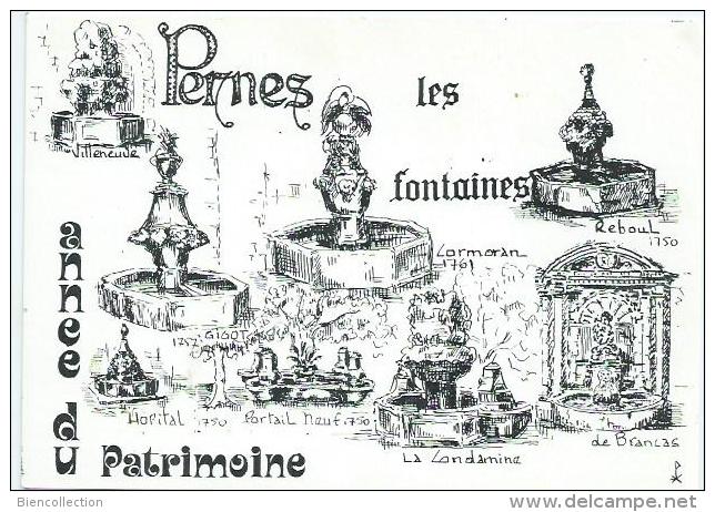 Vaucluse.Pernes Les Fontaines, Année Du Patrimoine 1980 - Pernes Les Fontaines