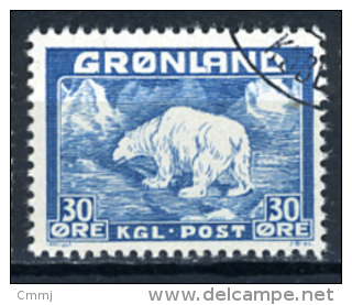 1938 - GROENLANDIA - GREENLAND - GRONLAND - Catg Mi. 6 - Used - (T22022015....) - Oblitérés