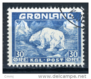 1938 - GROENLANDIA - GREENLAND - GRONLAND - Catg Mi. 6 - Used - (T22022015....) - Gebraucht