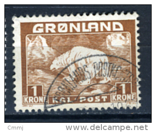 1938 - GROENLANDIA - GREENLAND - GRONLAND - Catg Mi. 6 - Used - (T22022015....) - Used Stamps