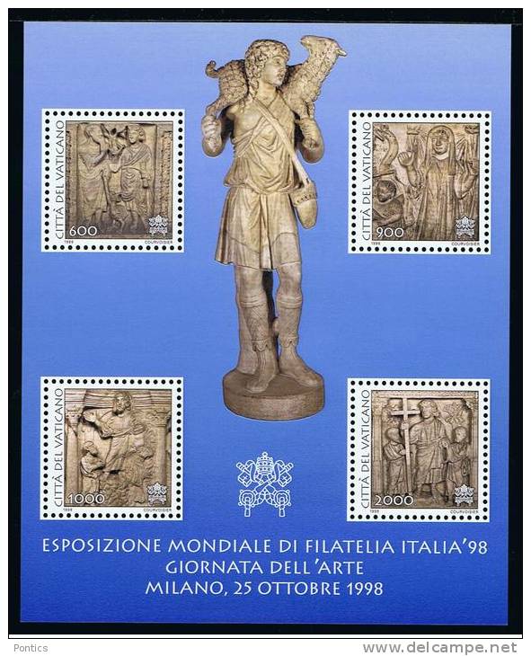 1998 -VATICAN - VATICANO - VATIKAN - S15L - MNH SET OF 4 STAMPS  ** - Gebraucht