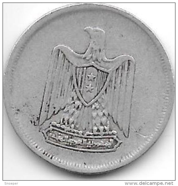 Egypte 10 MILIEMES   1967  Km 411  Vf+ - Egypte