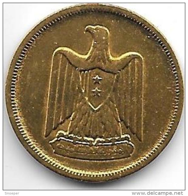 Egypte 10 MILIEMES   1960  Km 395 - Egypte