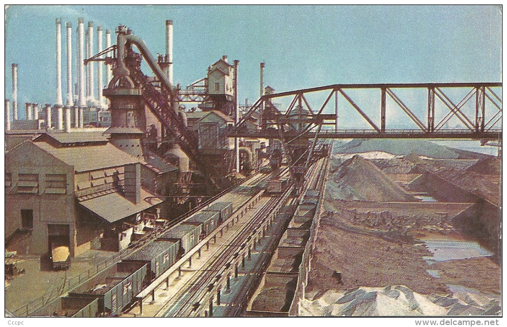 CPSM Dearborn Ford Motor Company´s Rouge Plant - Blast Furnaces And Giant Raw - Dearborn