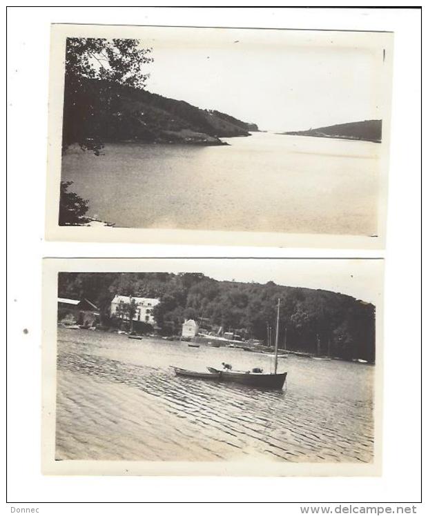 2  Photos  Belon ( Rozbras )    7,2 X 11,5 Cm ( Visuel 6,2 X 10,5 ) 16 Juillet 1933 - Autres & Non Classés