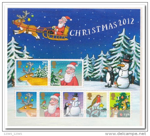 Engeland 2012, Postfris MNH, Christmas - Nuovi