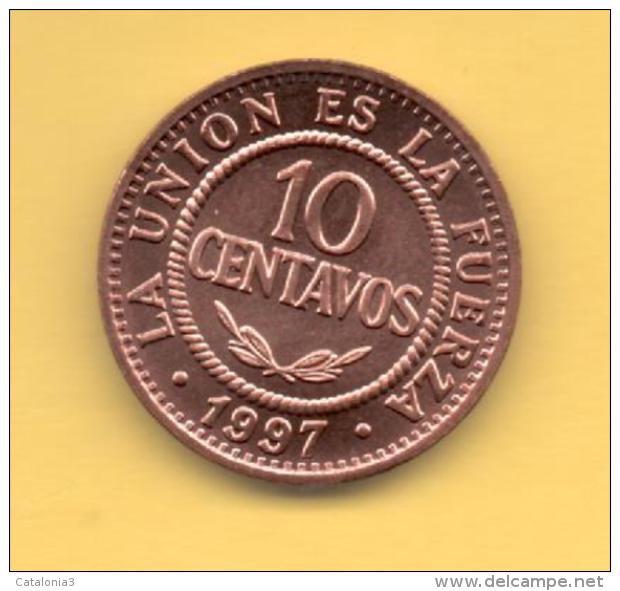 BOLIVIA - 10 Centavos 1997 SC  KM202 - Bolivia