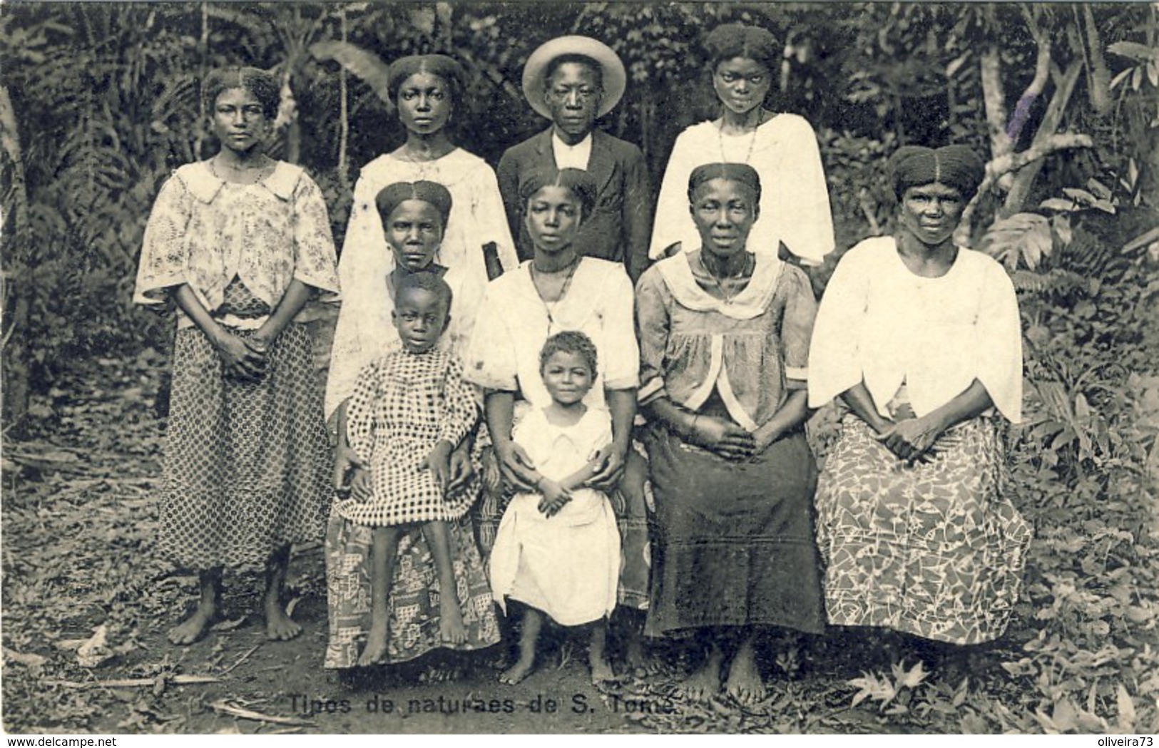 S. THOMÉ E PRINCIPE, S. TOMÉ, Typo De Naturais,  2 Scans - Sao Tome En Principe