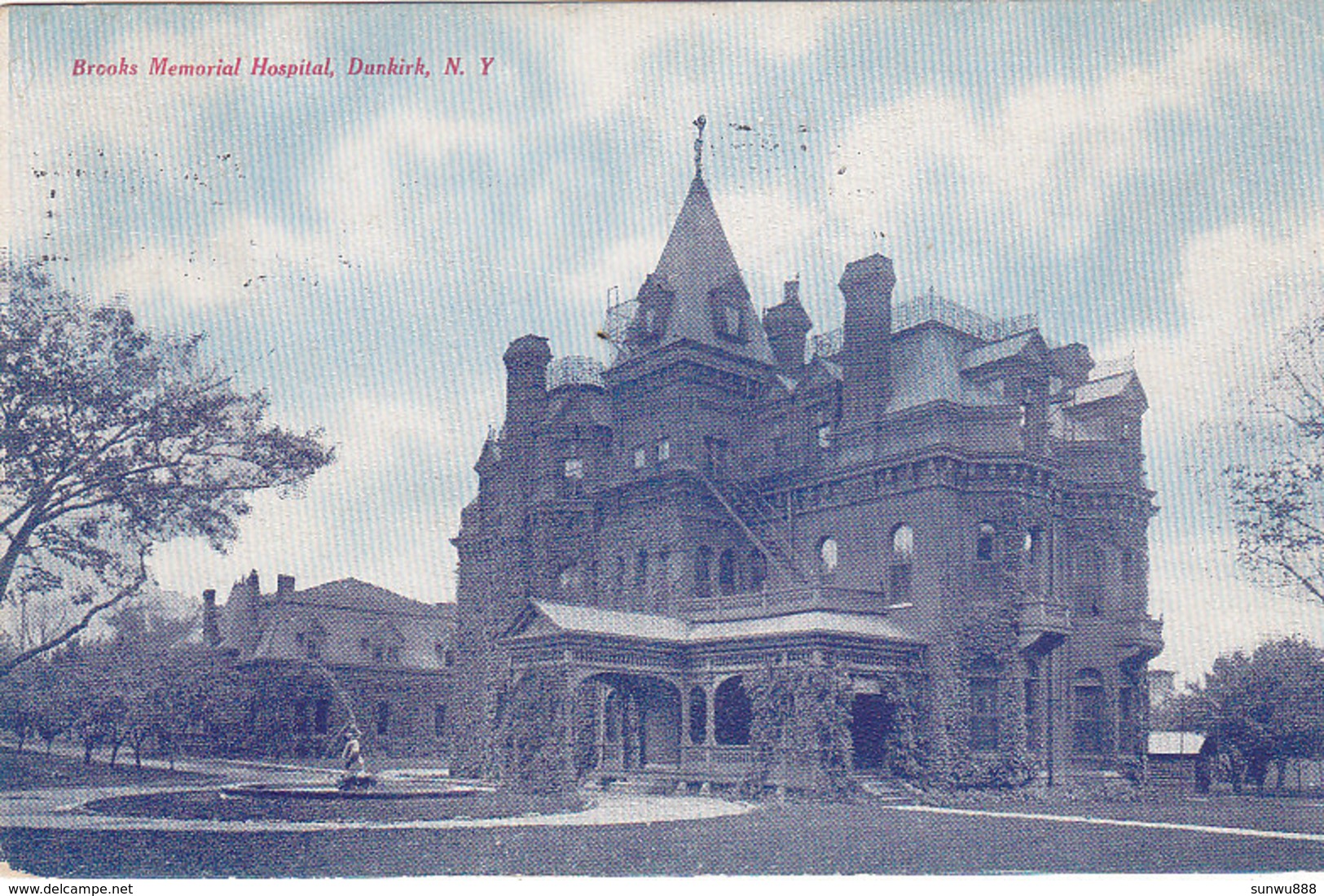 Brooks Memorial Hospital, Dunkirk, NY (1909, Tom Jones) - Autres & Non Classés