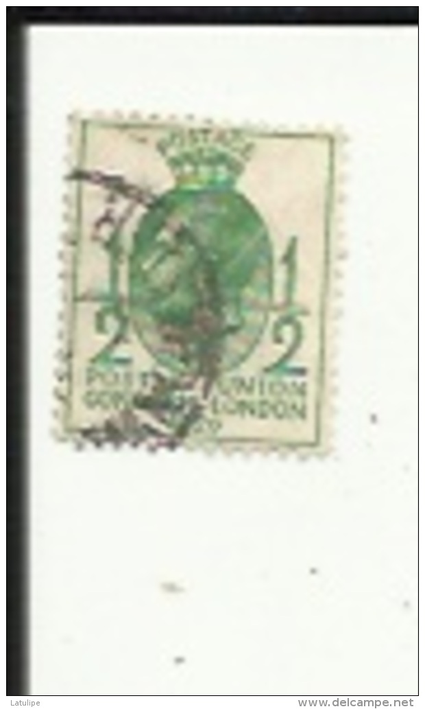 1 Timbre De 1/2 Two-Pence _ Avenement D´Edouard VII_Postage _Postal-Union-Congress-London_1929_Voir Scan - Andere & Zonder Classificatie