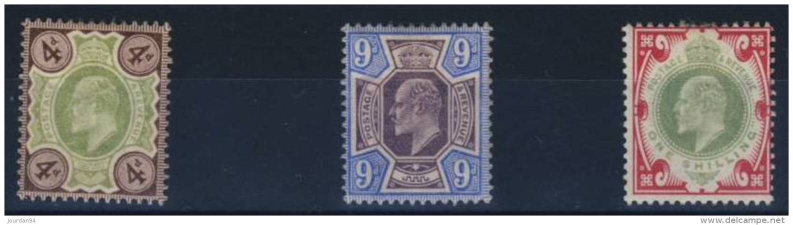 GRANDE- BRETAGNE   N°      112  /   115   /  117 - Unused Stamps