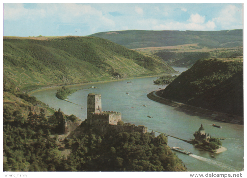 Kaub - Burg Gutenfels Mit Pfalz - Kaub