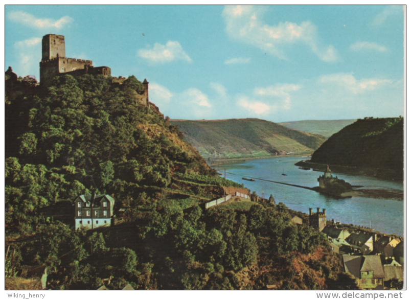 Kaub - Burg Gutenfels Und Burg Pfalz Im Rhein - Kaub