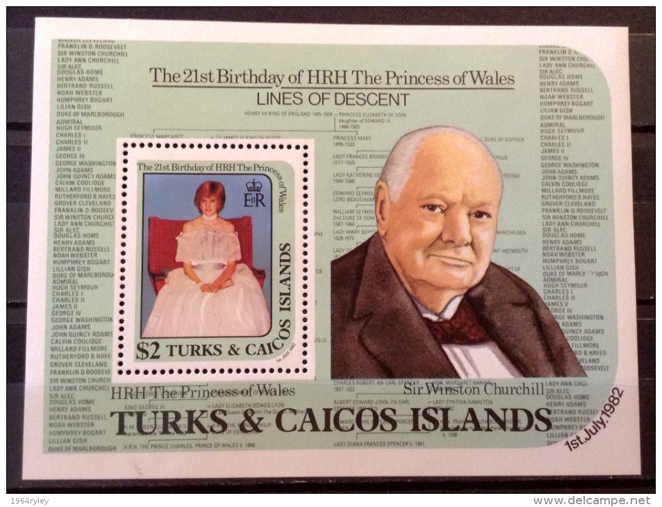 Turks And Caicos 1982 MNH**  # 534 - Turks & Caicos