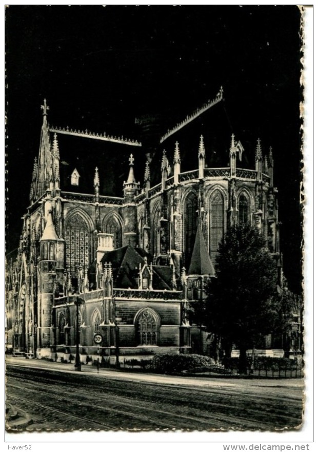 Brussel - Zavelkerk - Brüssel Bei Nacht