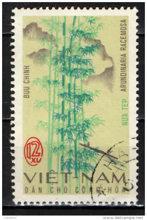 VIETNAM DEL NORD - 1967 - BAMBOO - USATO - Vietnam