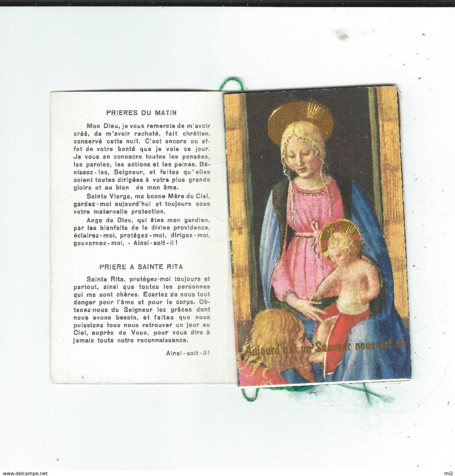 Petit Calendrier Sainte Rita 1965 TBE Tout Scanné - Small : 1961-70