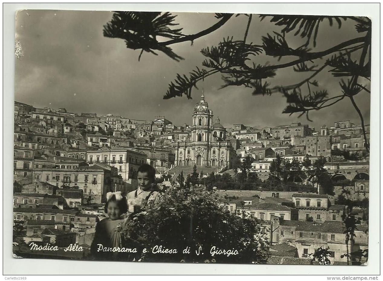 MODICA ALTA PANORAMA E CHIESA DI S.GIORGIO NV FG - Ragusa