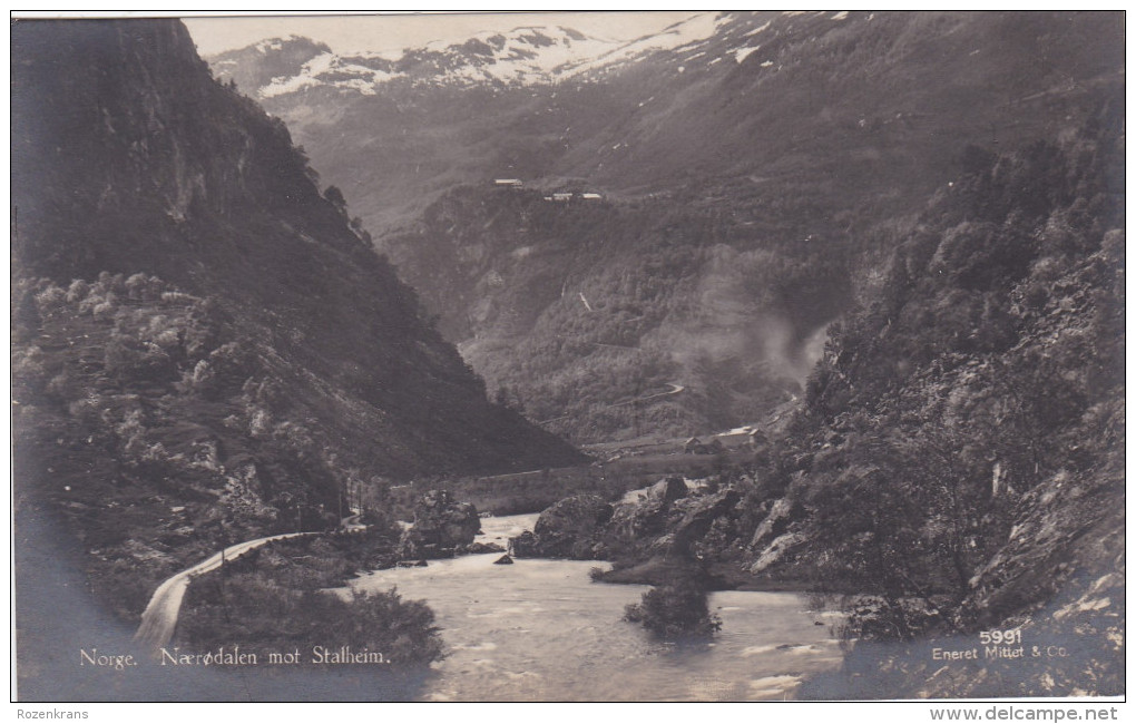 Noorwegen Norway Norge Naerodalen Mot Stalheim CPA Postcard Brevkort Postkort Scandinavia Skandinavien Norden - Norvège