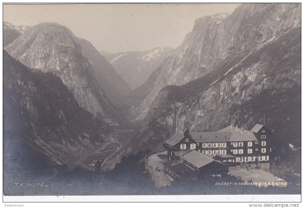 Noorwegen Norway Norge Hotel Stalheimog Naerodal  CPA Postcard Brevkort Postkort Scandinavia Skandinavien Norden - Norvège