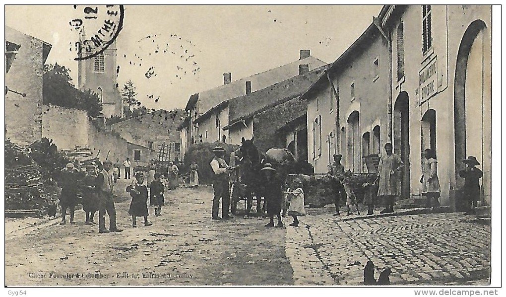 54 Germiny  Grande Rue  CPA 1912 - Autres & Non Classés