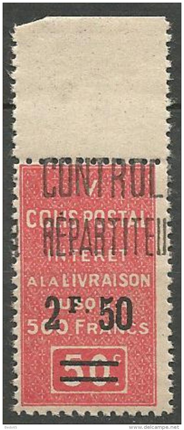 ALGERIE COLIS POSTAUX  YVERT N° 26  NEUF**   SANS   CHARNIERE /  MNH - Colis Postaux