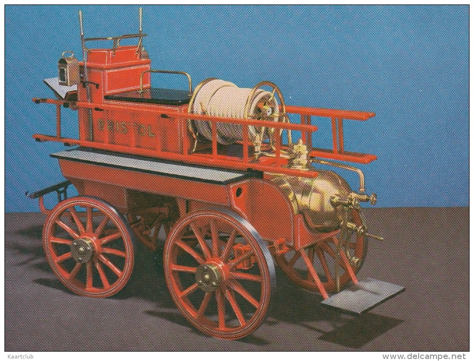 CHEMICAL ENGINE, 1902 - Horse-drawn 40 Gallon Soda-acid Fire Extinguisher  - FIRE ENGINE (Model) - Transporter & LKW