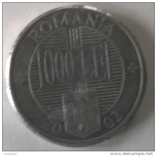 Monnaie - Roumanie - 1000 Lei 2002 - - Roumanie