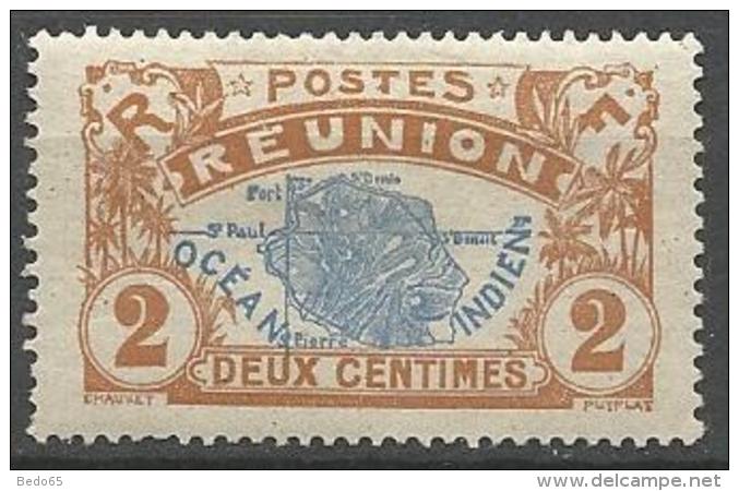 REUNION  YVERT N° 57  NEUF*  CHARNIERE /  MH - Unused Stamps