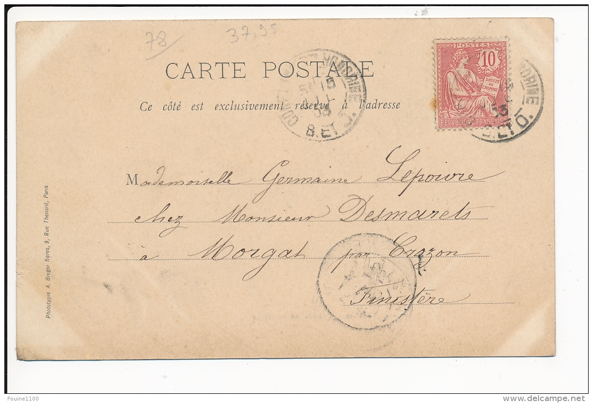 Carte  De  Conflans Sainte Honorine  Route De Pontoise   ( Recto Verso ) - Conflans Saint Honorine