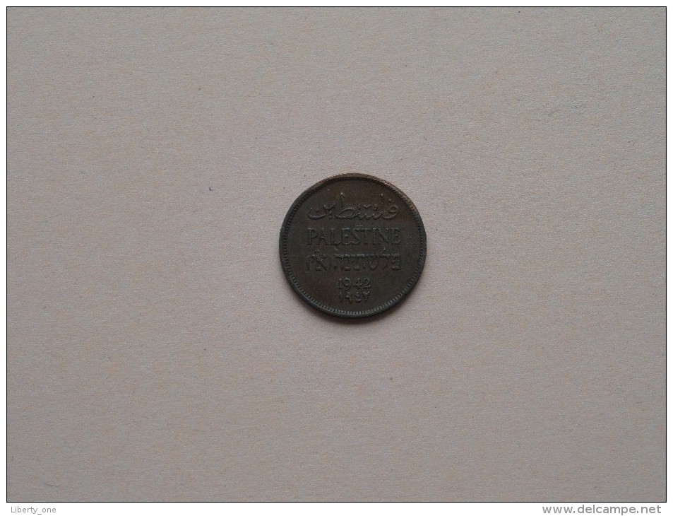 PALESTINE - 1942 - One Mil / KM 1 ( Uncleaned Coin - For Grade, Please See Photo ) !! - Autres – Asie