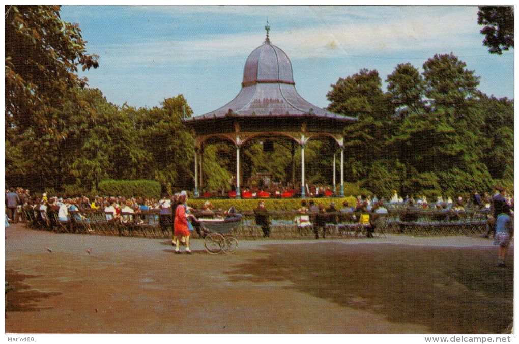 THE BANDSTAND EXHIBITION PARK   NEWCASTLE UPON TYNE     (VIAGGIATA) - Newcastle-upon-Tyne