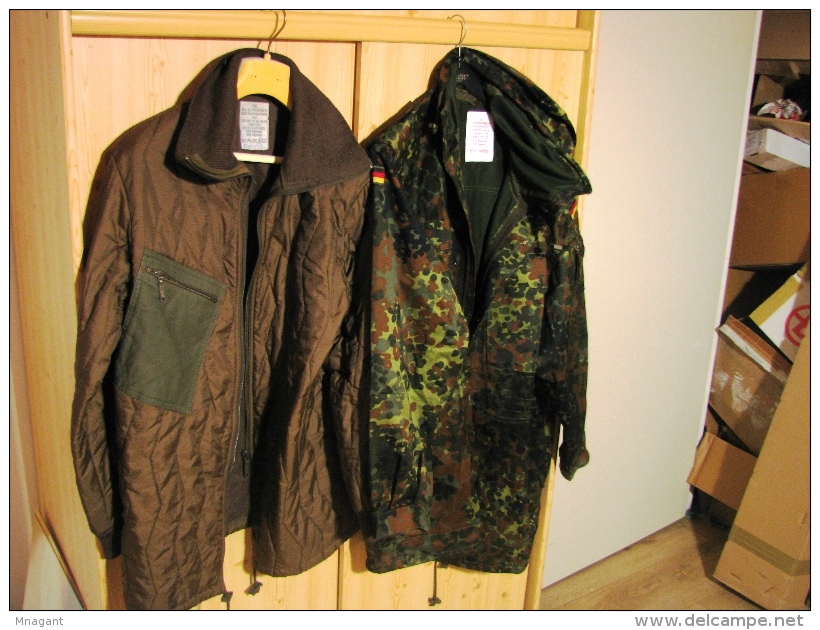 PARKA DE COMBAT ALLEMANDE , FLECKTARN , COMPLETE - Uniformes