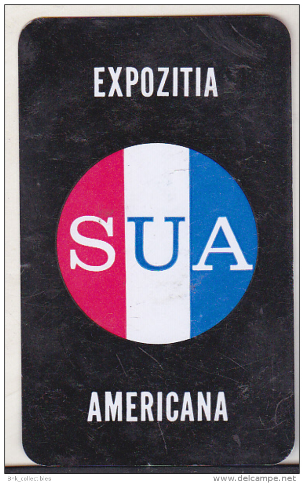 Romanian Small Calendar - 1964 - USA Expo - Petit Format : 1961-70