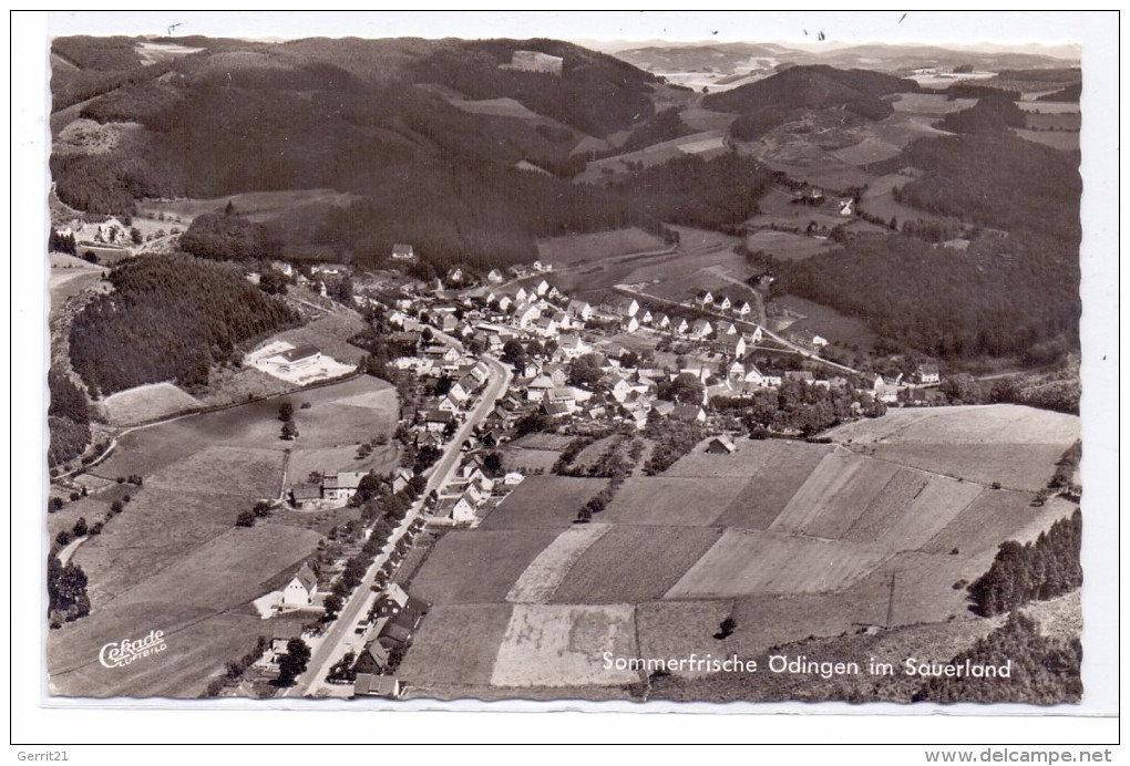 5940 LENNESTADT - OEDINGEN, Luftaufnahme - Lennestadt