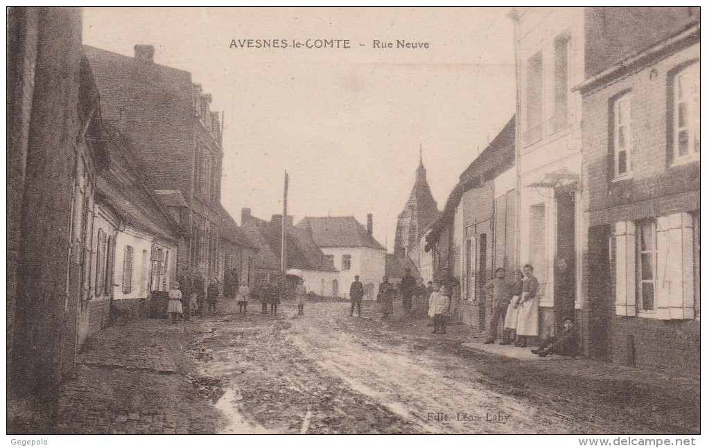 AVESNES Le COMTE - Rue Neuve - Avesnes Le Comte