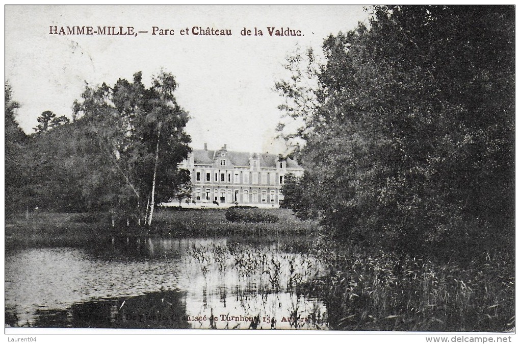 BEAUVECHAIN.  HAMME-MILLE.  LE CHATEAU DE VALDUC. - Bevekom