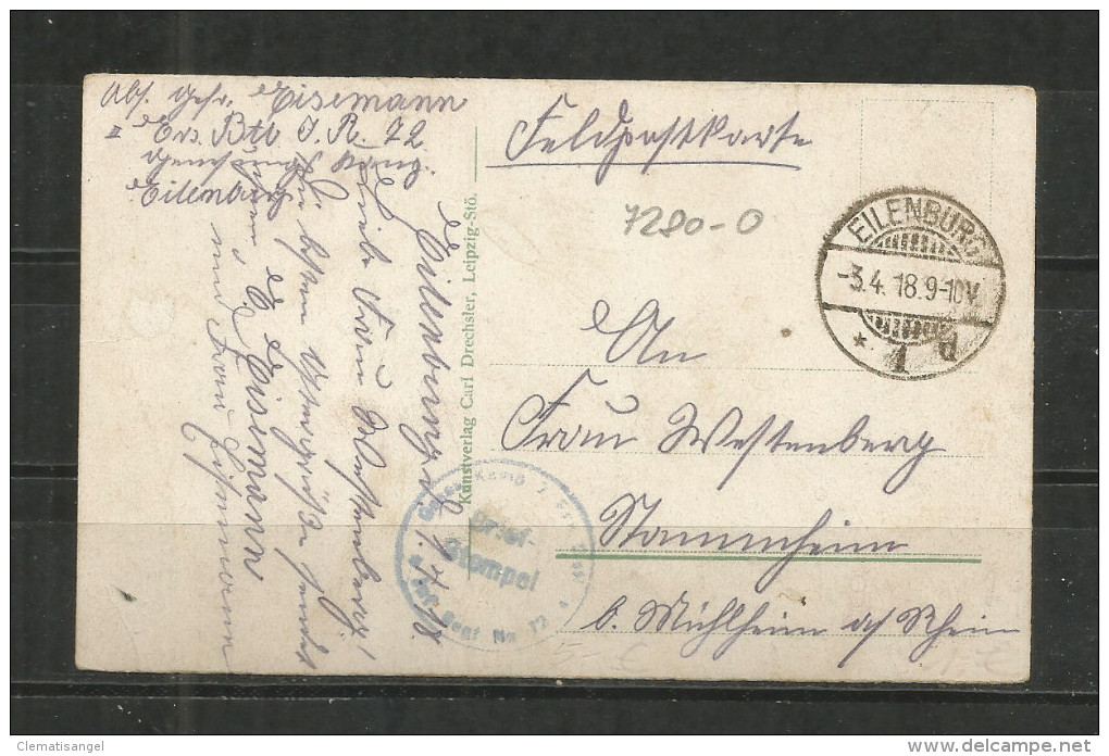 149b * EILENBURG * TEILANSICHT * FELDPOST 1918 **!! - Eilenburg