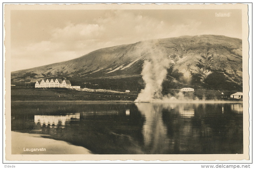 Real Photo Laugartvan Edit Baldvin Palsson  Reykjavik Geyser - Islande