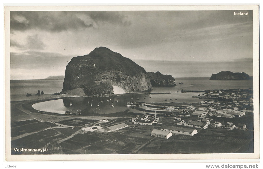 Real Photo Vestmannaeyjar  Edit Baldvin Palsson  Reykjavik - Islande