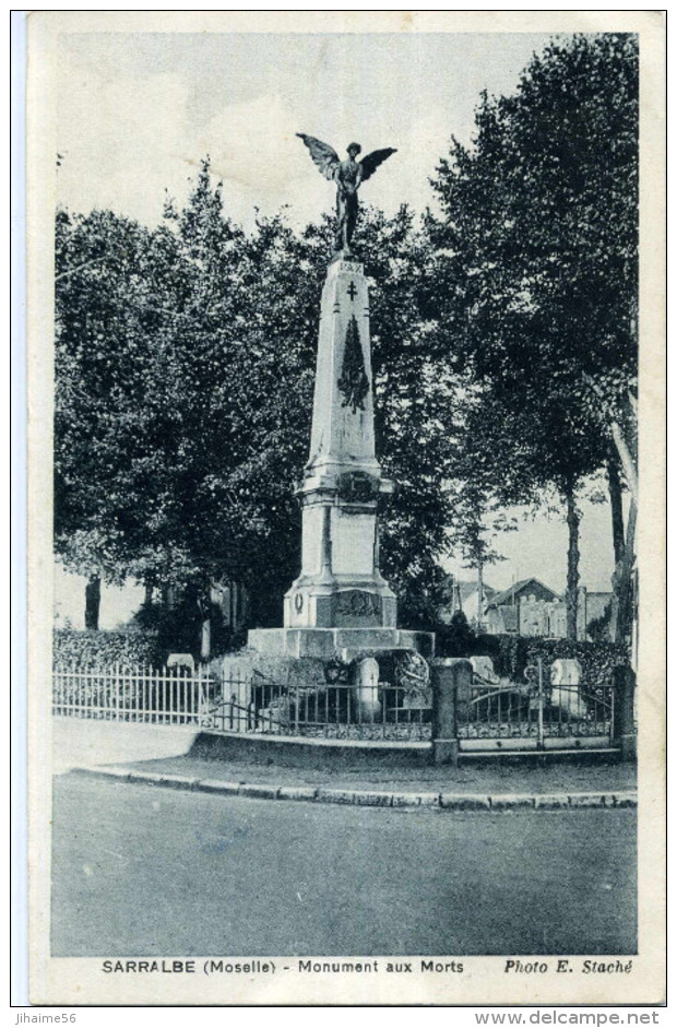 57 - Sarrable ; Monument Aux Morts. - Sarralbe