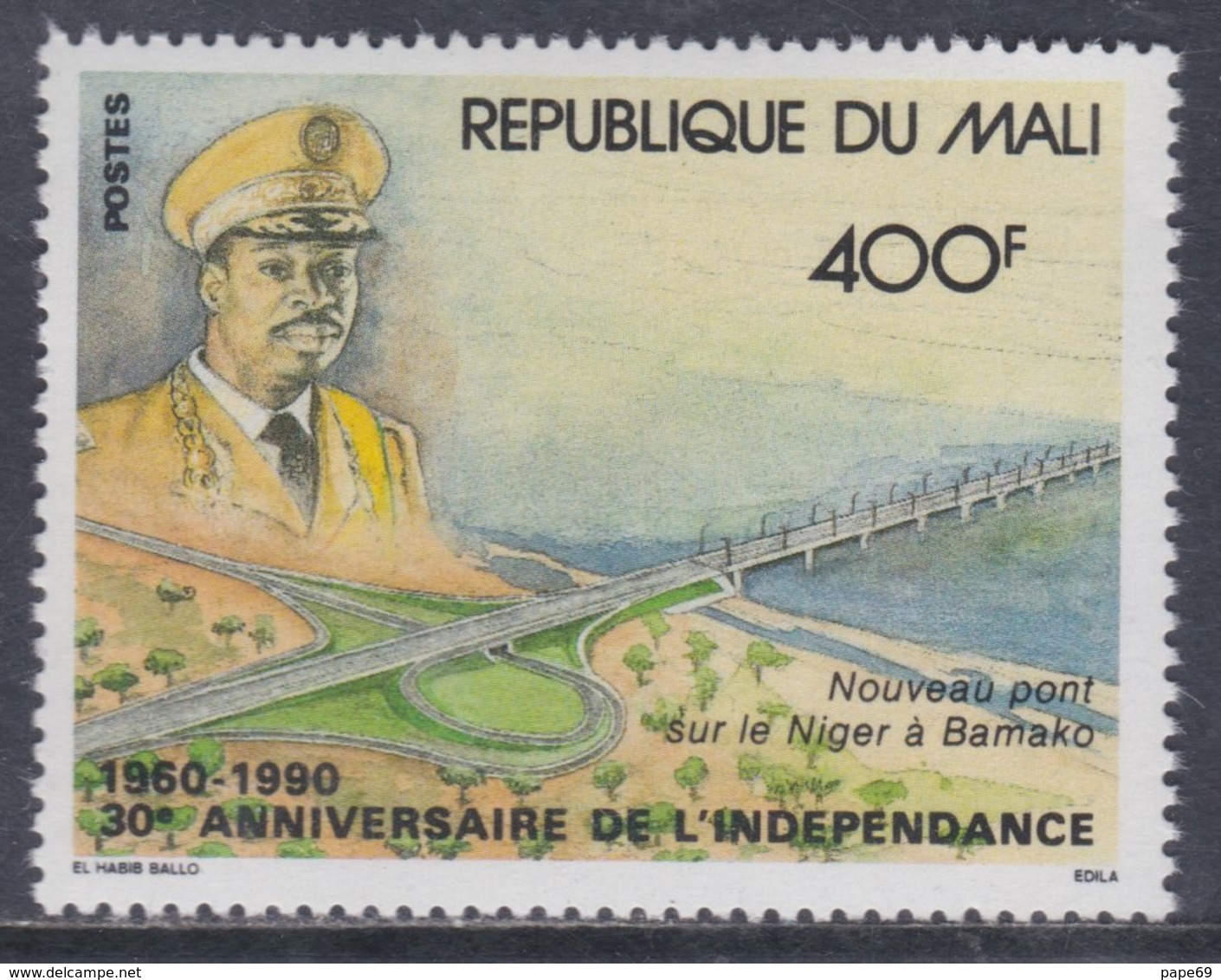 Mali  N° 564 XX 30ème Anniversaire De L'Indépendance  Sans Charnière, TB - Mali (1959-...)