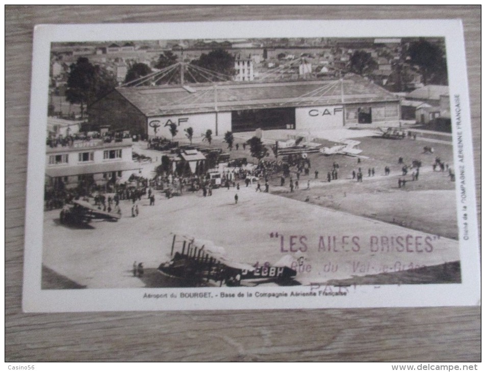 CPA   LE BOURGET LES AILES BRISEES - Autres & Non Classés