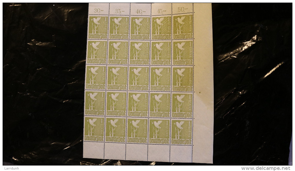 Germany Holsten Gate Lubeck 1 DM Some Perf Seps  WYSIWYG MNH 1948-51 A04s - Other & Unclassified