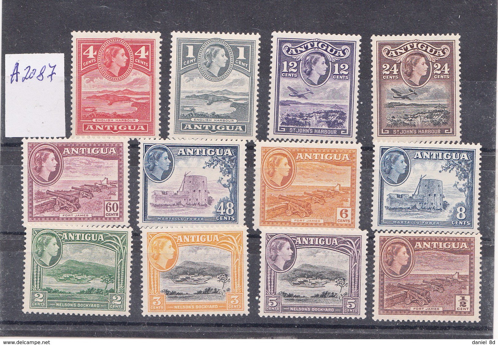 Antigua 1953, Mint.  VF, A2087 - 1858-1960 Kronenkolonie