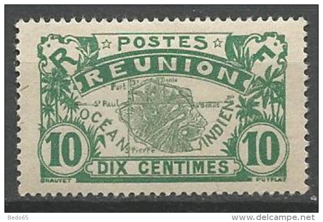 REUNION  YVERT N° 85  NEUF * TRACE DE   CHARNIERE /  MH - Unused Stamps