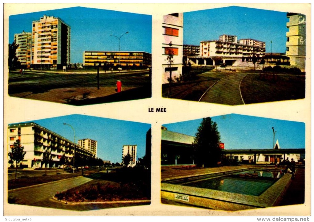 77-LE MEE..4 VUES...CPM - Le Mee Sur Seine